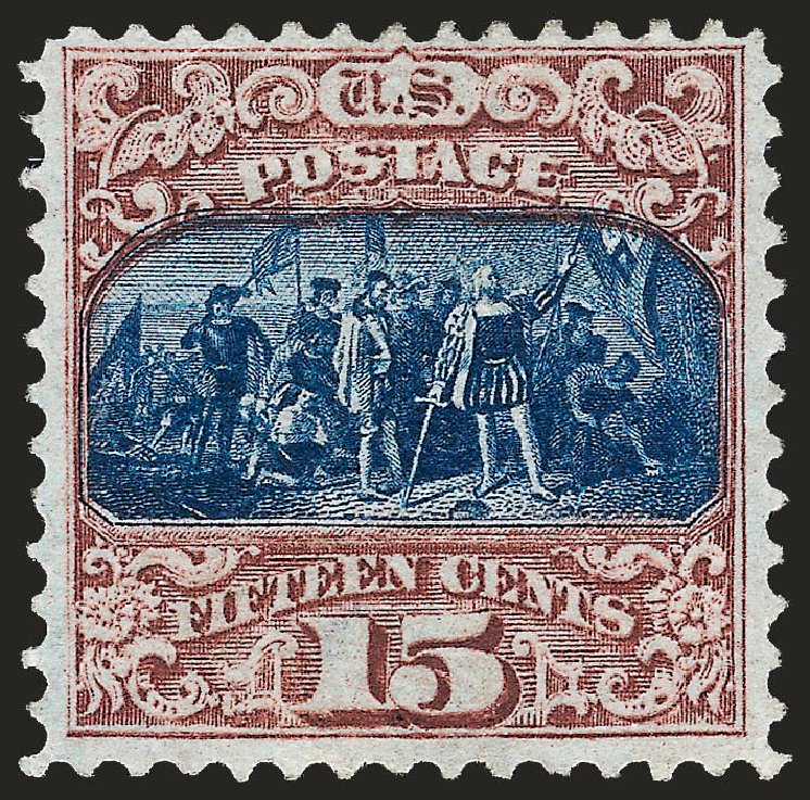 Cost of US Stamp Scott Catalogue #119 - 15c 1869 Pictorial Columbus. Robert Siegel Auction Galleries, Oct 2008, Sale 963, Lot 681