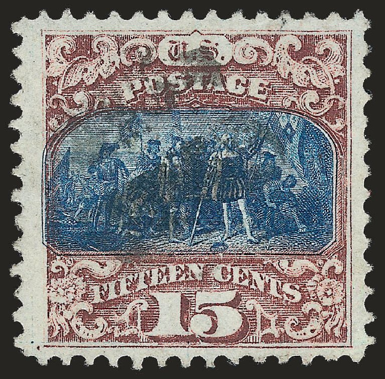 US Stamps Value Scott #119 - 15c 1869 Pictorial Columbus. Robert Siegel Auction Galleries, Apr 2010, Sale 984, Lot 411