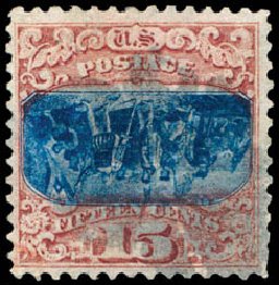 US Stamp Price Scott 119 - 1869 15c Pictorial Columbus. Schuyler J. Rumsey Philatelic Auctions, Apr 2015, Sale 60, Lot 2104