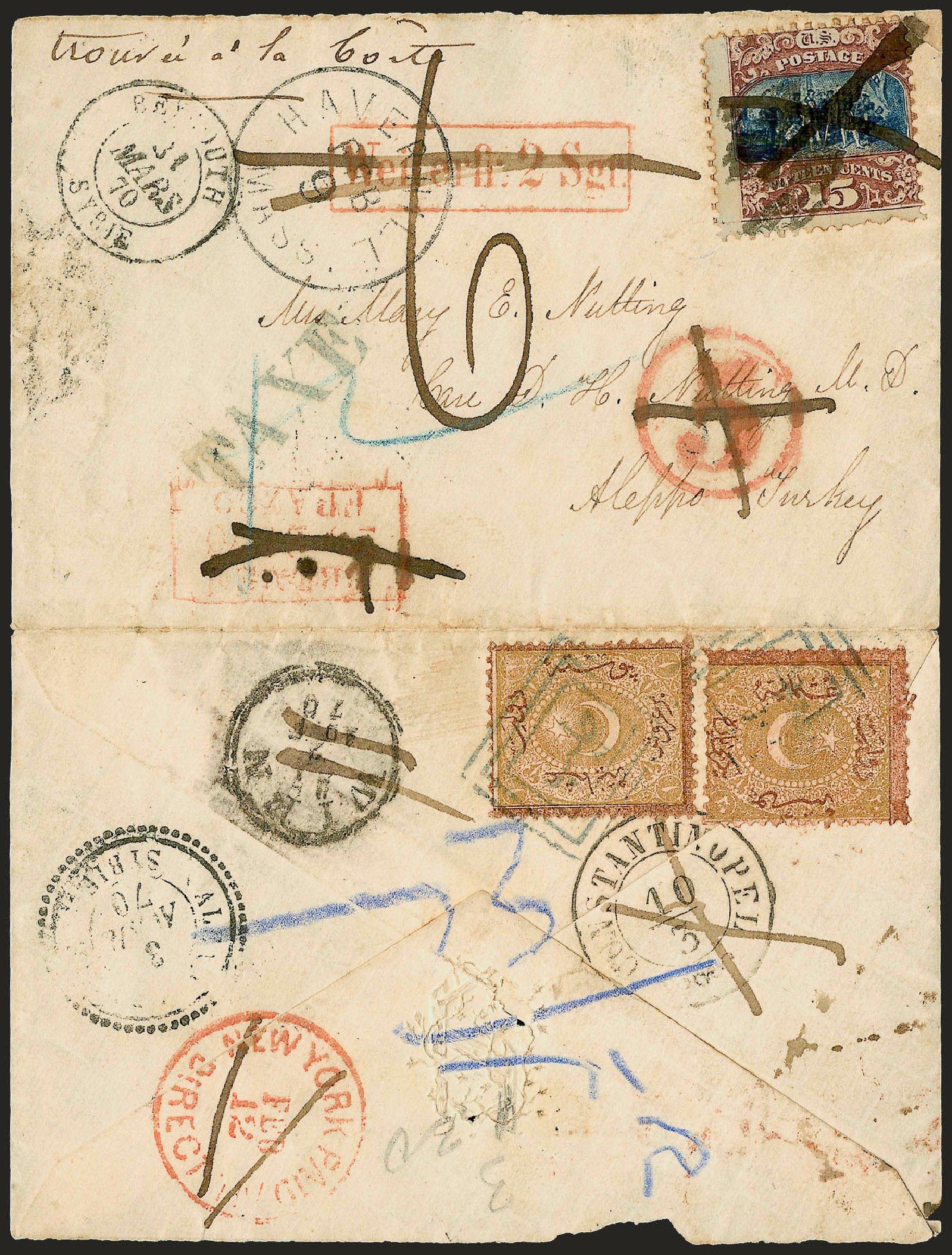 Value of US Stamp Scott Catalogue #119: 1869 15c Pictorial Columbus. Robert Siegel Auction Galleries, Jun 2009, Sale 973, Lot 124