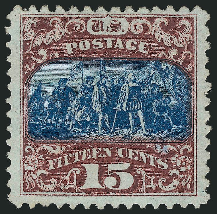 US Stamps Prices Scott 119 - 1869 15c Pictorial Columbus. Robert Siegel Auction Galleries, Jun 2012, Sale 1026, Lot 1265