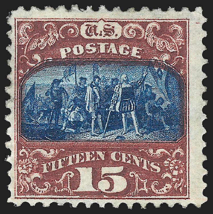 Prices of US Stamps Scott 119 - 15c 1869 Pictorial Columbus. Robert Siegel Auction Galleries, Dec 2012, Sale 1037, Lot 1675