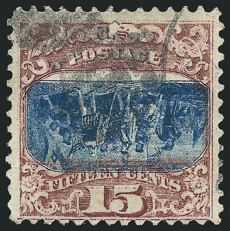 Value of US Stamps Scott Catalog 119: 15c 1869 Pictorial Columbus. Robert Siegel Auction Galleries, Dec 2012, Sale 1037, Lot 1685