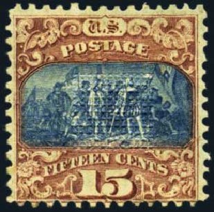 Price of US Stamps Scott Catalogue # 119: 15c 1869 Pictorial Columbus. Harmer-Schau Auction Galleries, Aug 2012, Sale 94, Lot 1202