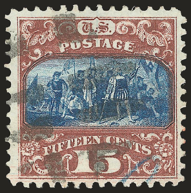 US Stamp Value Scott Cat. # 119: 15c 1869 Pictorial Columbus. Robert Siegel Auction Galleries, Oct 2008, Sale 963, Lot 683