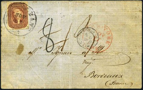 Cost of US Stamp Scott #12: 5c 1856 Jefferson. Harmer-Schau Auction Galleries, Jan 2013, Sale 96, Lot 410