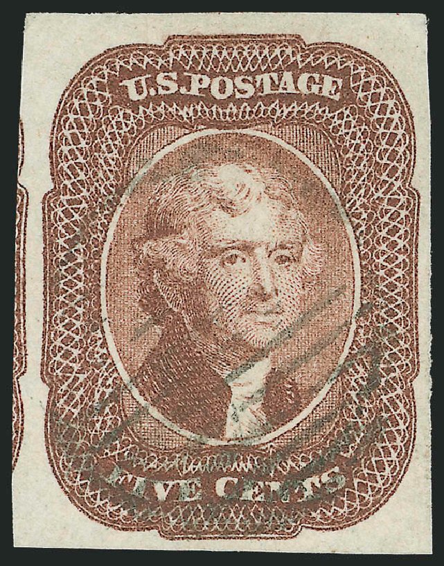 Prices of US Stamp Scott Cat. 12 - 5c 1856 Jefferson. Robert Siegel Auction Galleries, Oct 2010, Sale 997, Lot 5164