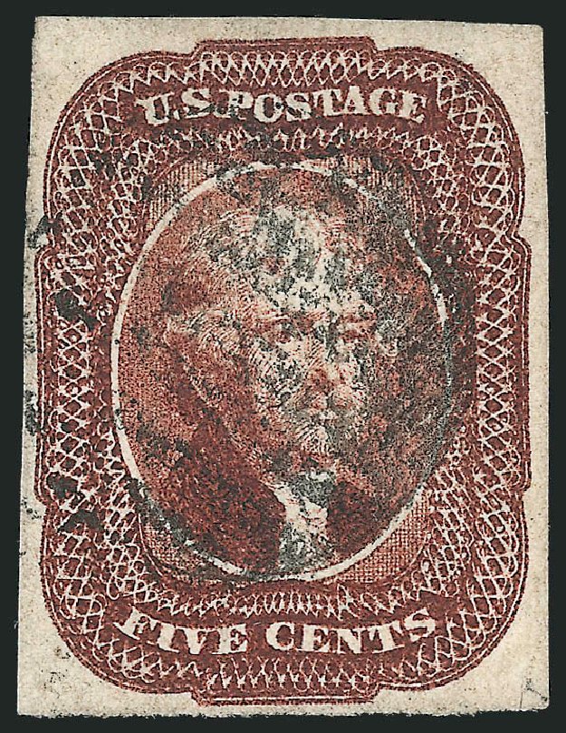 Prices of US Stamps Scott Catalog #12 - 1856 5c Jefferson. Robert Siegel Auction Galleries, Nov 2013, Sale 1061, Lot 3385