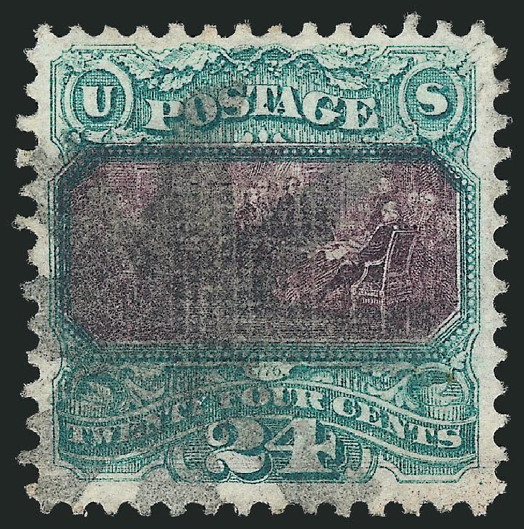 Prices of US Stamps Scott Cat. #120: 1869 24c Pictorial Declaration. Robert Siegel Auction Galleries, Jun 2011, Sale 1011, Lot 517