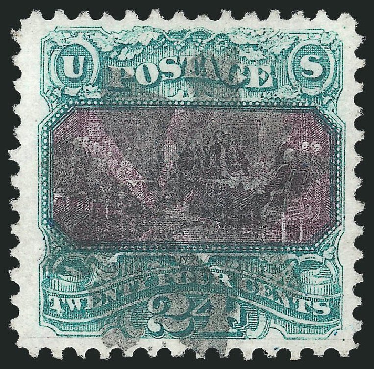 Value of US Stamp Scott Cat. 120: 24c 1869 Pictorial Declaration. Robert Siegel Auction Galleries, Sep 2014, Sale 1078, Lot 239