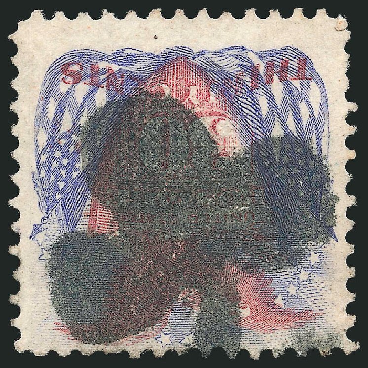 Prices of US Stamps Scott Catalogue # 121 - 30c 1869 Pictorial Shield Eagle Flags. Robert Siegel Auction Galleries, Oct 2011, Sale 1013, Lot 229