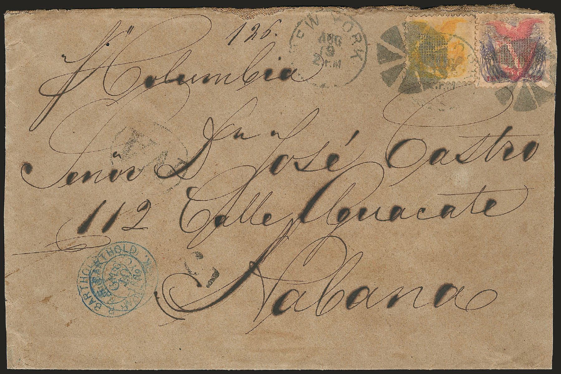 Prices of US Stamps Scott Cat. # 121 - 1869 30c Pictorial Shield Eagle Flags. Robert Siegel Auction Galleries, Jun 2009, Sale 973, Lot 129