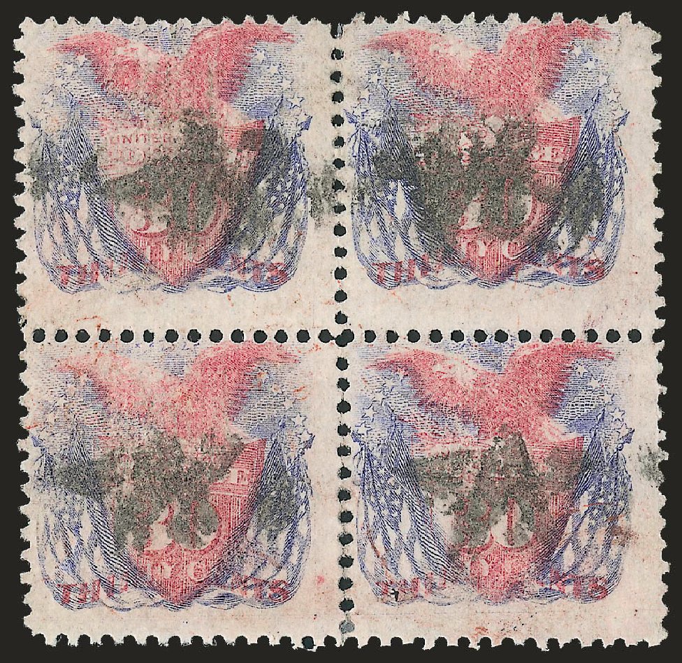 Prices of US Stamp Scott Catalogue # 121 - 30c 1869 Pictorial Shield Eagle Flags. Robert Siegel Auction Galleries, Dec 2009, Sale 982, Lot 5360