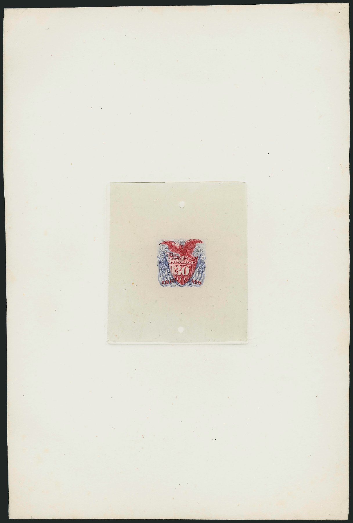 Values of US Stamp Scott Catalogue # 121: 1869 30c Pictorial Shield Eagle Flags. Robert Siegel Auction Galleries, Dec 2012, Sale 1037, Lot 1141