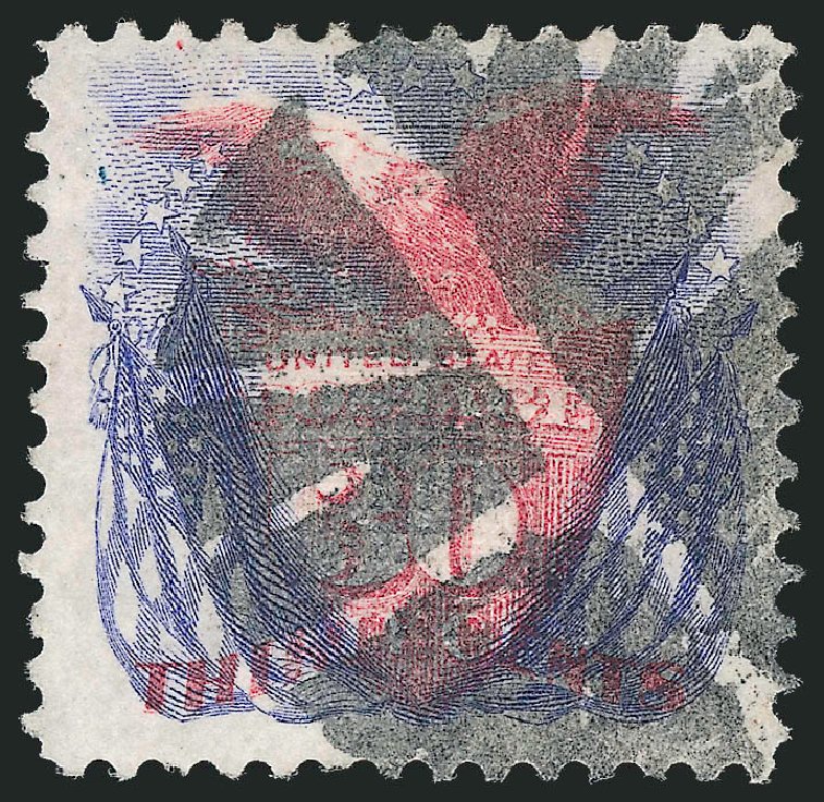 Prices of US Stamp Scott #121 - 30c 1869 Pictorial Shield Eagle Flags. Robert Siegel Auction Galleries, Jun 2011, Sale 1011, Lot 522