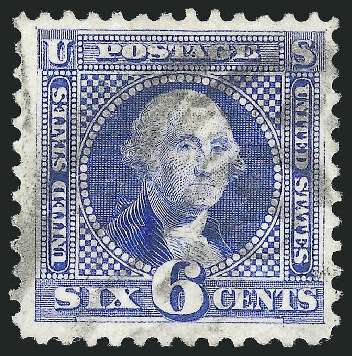 Values of US Stamp Scott Catalogue 126 - 6c 1875 Pictorial Re-issue Washington. Robert Siegel Auction Galleries, Dec 2013, Sale 1062, Lot 337