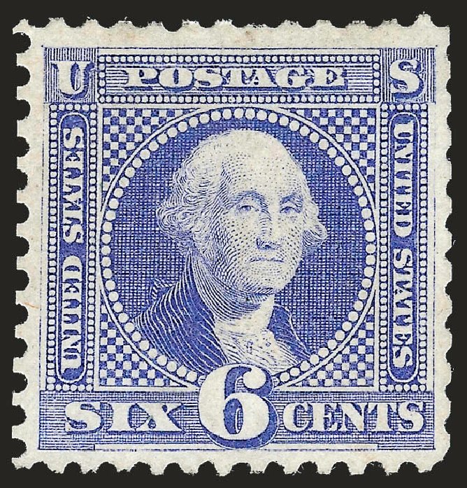 Value of US Stamp Scott Catalogue #126 - 1875 6c Pictorial Re-issue Washington. Robert Siegel Auction Galleries, Jun 2010, Sale 992, Lot 2197