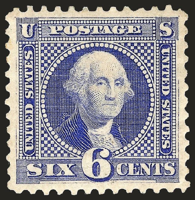 Cost of US Stamp Scott Catalogue # 126: 1875 6c Pictorial Re-issue Washington. Robert Siegel Auction Galleries, Sep 2008, Sale 962, Lot 2409