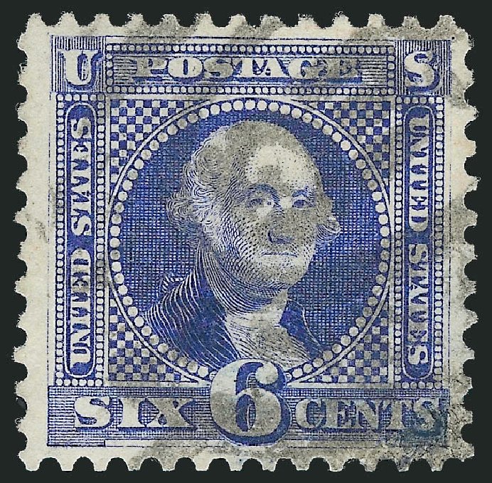 Prices of US Stamps Scott Cat. 126: 1875 6c Pictorial Re-issue Washington. Robert Siegel Auction Galleries, Sep 2009, Sale 976, Lot 1491