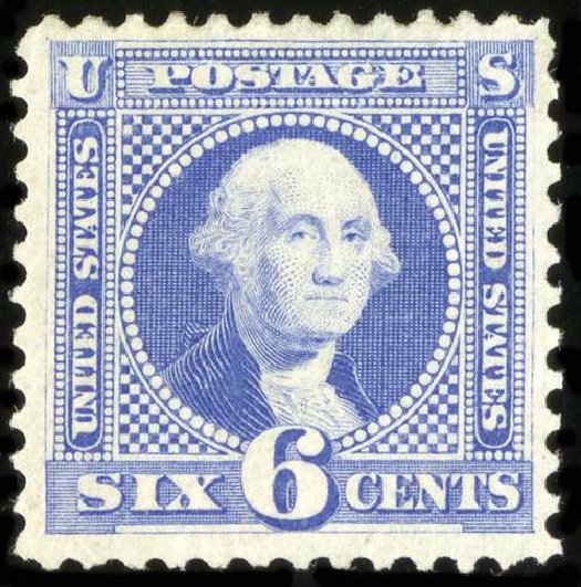 US Stamp Value Scott # 126 - 6c 1875 Pictorial Re-issue Washington. Spink Shreves Galleries, Jul 2015, Sale 151, Lot 121