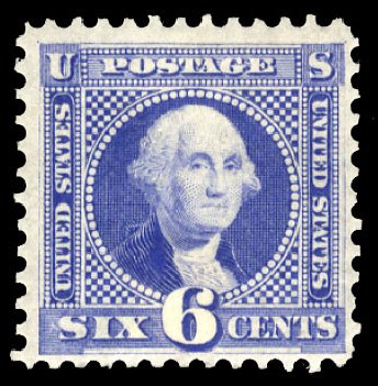 Cost of US Stamps Scott # 126: 6c 1875 Pictorial Re-issue Washington. Cherrystone Auctions, May 2008, Sale 200805, Lot 164