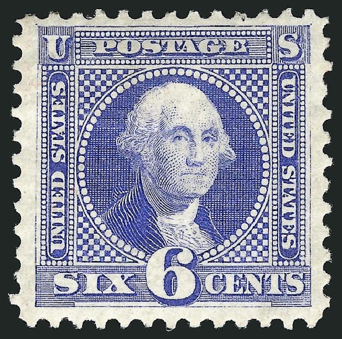 Cost of US Stamps Scott Cat. # 126 - 1875 6c Pictorial Re-issue Washington. Robert Siegel Auction Galleries, Sep 2014, Sale 1078, Lot 254