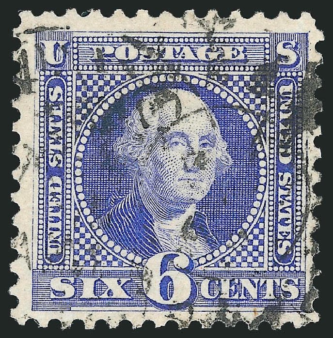 Price of US Stamp Scott Cat. #126: 6c 1875 Pictorial Re-issue Washington. Robert Siegel Auction Galleries, Oct 2011, Sale 1013, Lot 255