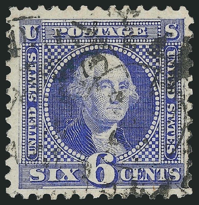 US Stamp Price Scott Catalog 126: 1875 6c Pictorial Re-issue Washington. Robert Siegel Auction Galleries, Jul 2013, Sale 1050, Lot 265
