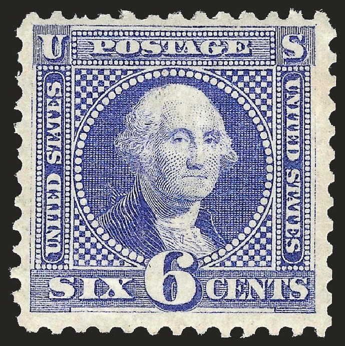US Stamp Prices Scott Catalog #126: 1875 6c Pictorial Re-issue Washington. Robert Siegel Auction Galleries, Dec 2009, Sale 982, Lot 5375