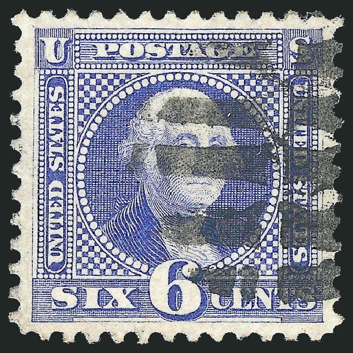 US Stamps Price Scott Catalog # 126: 1875 6c Pictorial Re-issue Washington. Robert Siegel Auction Galleries, Sep 2012, Sale 1027, Lot 22