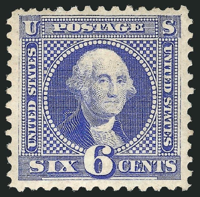 US Stamp Price Scott Cat. #126 - 6c 1875 Pictorial Re-issue Washington. Robert Siegel Auction Galleries, May 2013, Sale 1044, Lot 112
