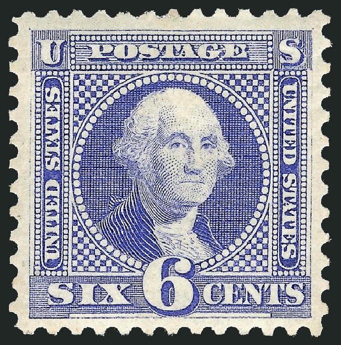 Prices of US Stamps Scott #126: 6c 1875 Pictorial Re-issue Washington. Robert Siegel Auction Galleries, Nov 2013, Sale 1057, Lot 693
