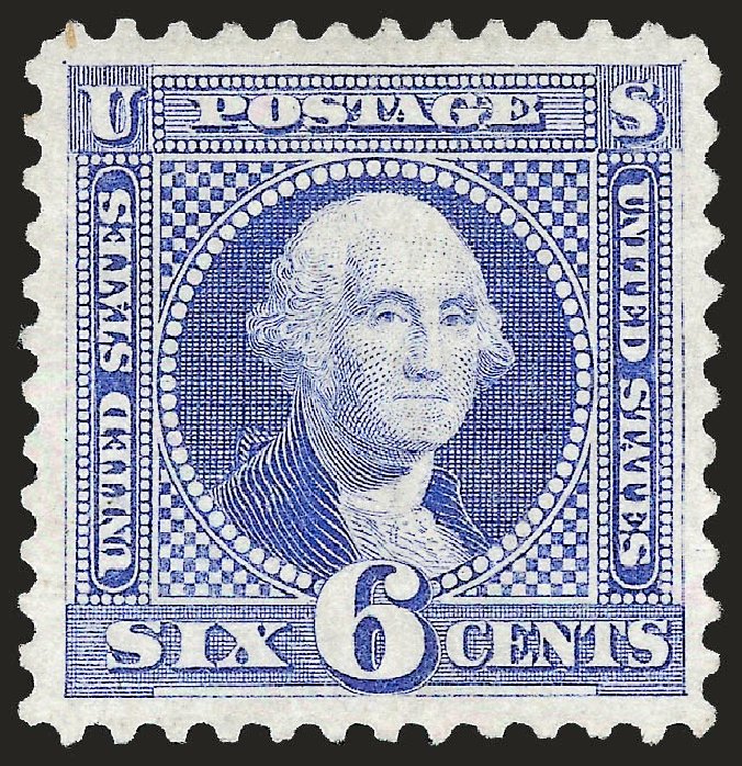 US Stamp Value Scott Cat. #126: 1875 6c Pictorial Re-issue Washington. Robert Siegel Auction Galleries, Dec 2008, Sale 967, Lot 4253