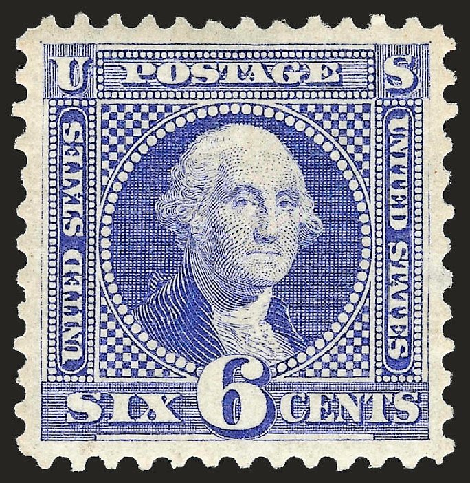 Price of US Stamp Scott Cat. 126 - 1875 6c Pictorial Re-issue Washington. Robert Siegel Auction Galleries, Jan 2009, Sale 968, Lot 163
