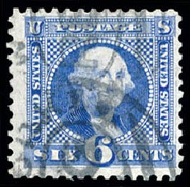 Costs of US Stamp Scott 126 - 6c 1875 Pictorial Re-issue Washington. Schuyler J. Rumsey Philatelic Auctions, Apr 2015, Sale 60, Lot 2126