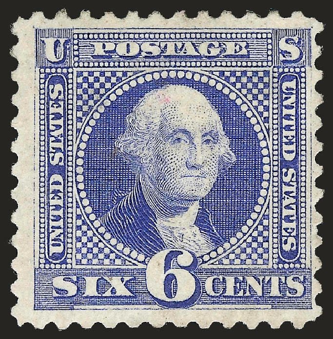Value of US Stamps Scott Catalog 126 - 6c 1875 Pictorial Re-issue Washington. Robert Siegel Auction Galleries, Jun 2010, Sale 992, Lot 2196
