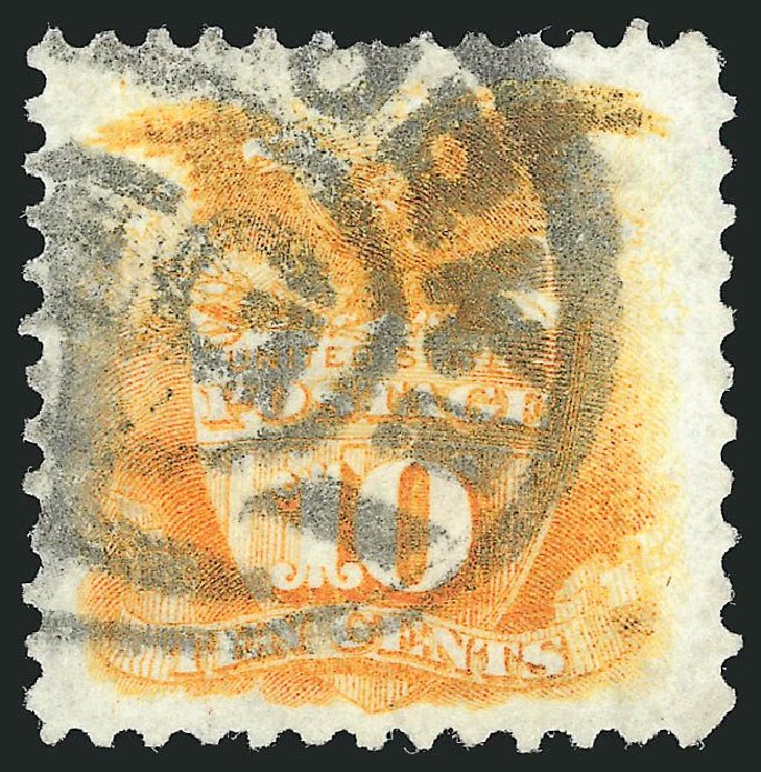 Value of US Stamps Scott Cat. 127: 10c 1875 Pictorial Re-issue Shield Eagle. Robert Siegel Auction Galleries, Nov 2014, Sale 1084, Lot 3357