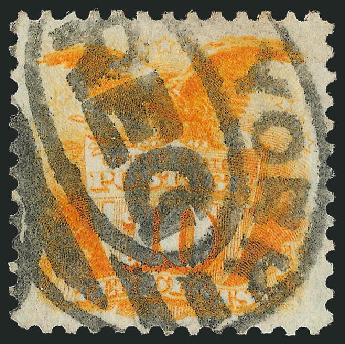 US Stamp Values Scott Cat. #127: 10c 1875 Pictorial Re-issue Shield Eagle. Robert Siegel Auction Galleries, Apr 2010, Sale 984, Lot 447