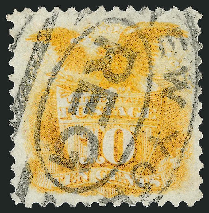 Costs of US Stamps Scott Cat. # 127: 1875 10c Pictorial Re-issue Shield Eagle. Robert Siegel Auction Galleries, Jun 2011, Sale 1010, Lot 61