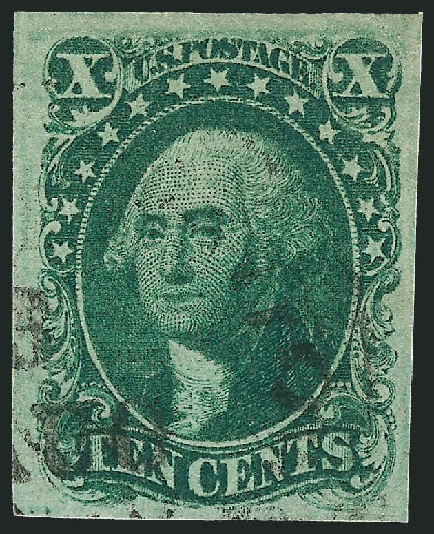 Price of US Stamps Scott Catalog 13: 10c 1855 Washington. Robert Siegel Auction Galleries, Mar 2011, Sale 1007, Lot 2117