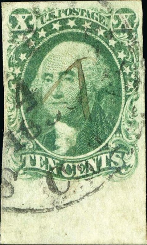 Price of US Stamp Scott Catalogue 13 - 10c 1855 Washington. Spink Shreves Galleries, Jan 2015, Sale 150, Lot 47