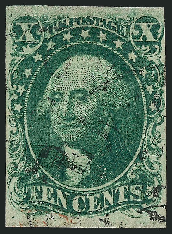 Price of US Stamps Scott Catalogue 13: 10c 1855 Washington. Robert Siegel Auction Galleries, Mar 2011, Sale 1007, Lot 2118