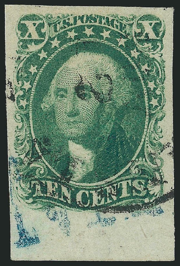 Price of US Stamps Scott Catalogue # 13 - 10c 1855 Washington. Robert Siegel Auction Galleries, Nov 2013, Sale 1061, Lot 3388