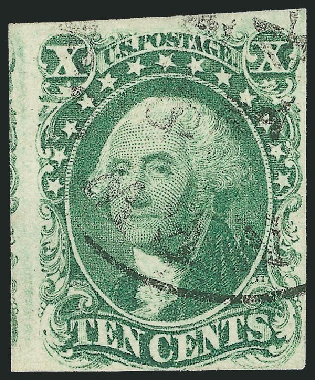 Price of US Stamp Scott Catalog 13: 1855 10c Washington. Robert Siegel Auction Galleries, Oct 2008, Sale 963, Lot 218