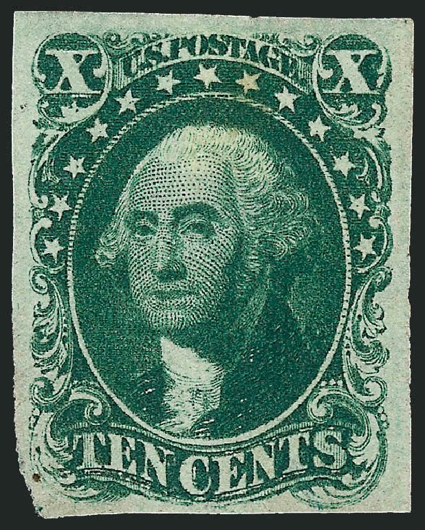 Value of US Stamp Scott Catalog # 13 - 1855 10c Washington. Robert Siegel Auction Galleries, Sep 2008, Sale 962, Lot 2249