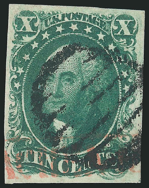 US Stamp Prices Scott 13: 10c 1855 Washington. Robert Siegel Auction Galleries, Dec 2009, Sale 982, Lot 5079