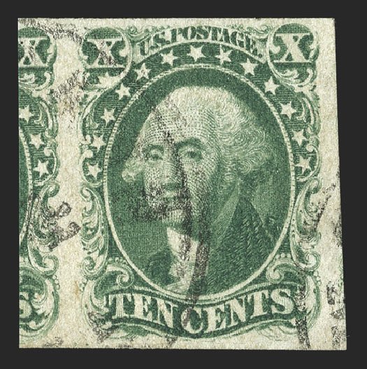US Stamp Price Scott Catalogue # 13 - 1855 10c Washington. Spink Shreves Galleries, Nov 2012, Sale 141, Lot 29