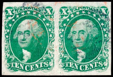 Prices of US Stamp Scott # 13: 10c 1855 Washington. Schuyler J. Rumsey Philatelic Auctions, Apr 2015, Sale 60, Lot 1950