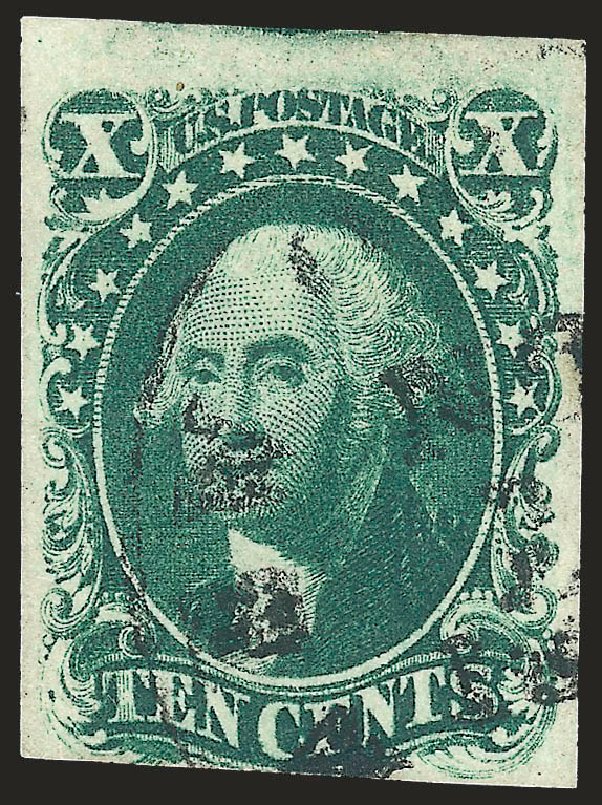 Cost of US Stamps Scott Catalogue # 13: 1855 10c Washington. Robert Siegel Auction Galleries, Apr 2010, Sale 984, Lot 100