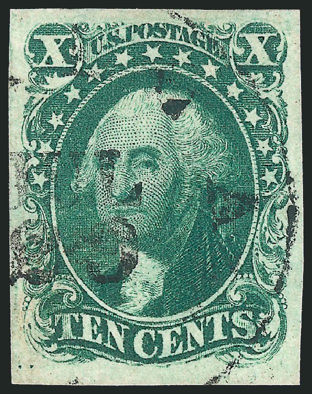 US Stamps Price Scott Catalog 13 - 10c 1855 Washington. Robert Siegel Auction Galleries, Sep 2014, Sale 1078, Lot 81